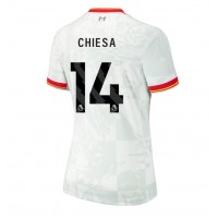 Camiseta Liverpool Federico Chiesa #14 Tercera Equipación para mujer 2024-25 manga corta